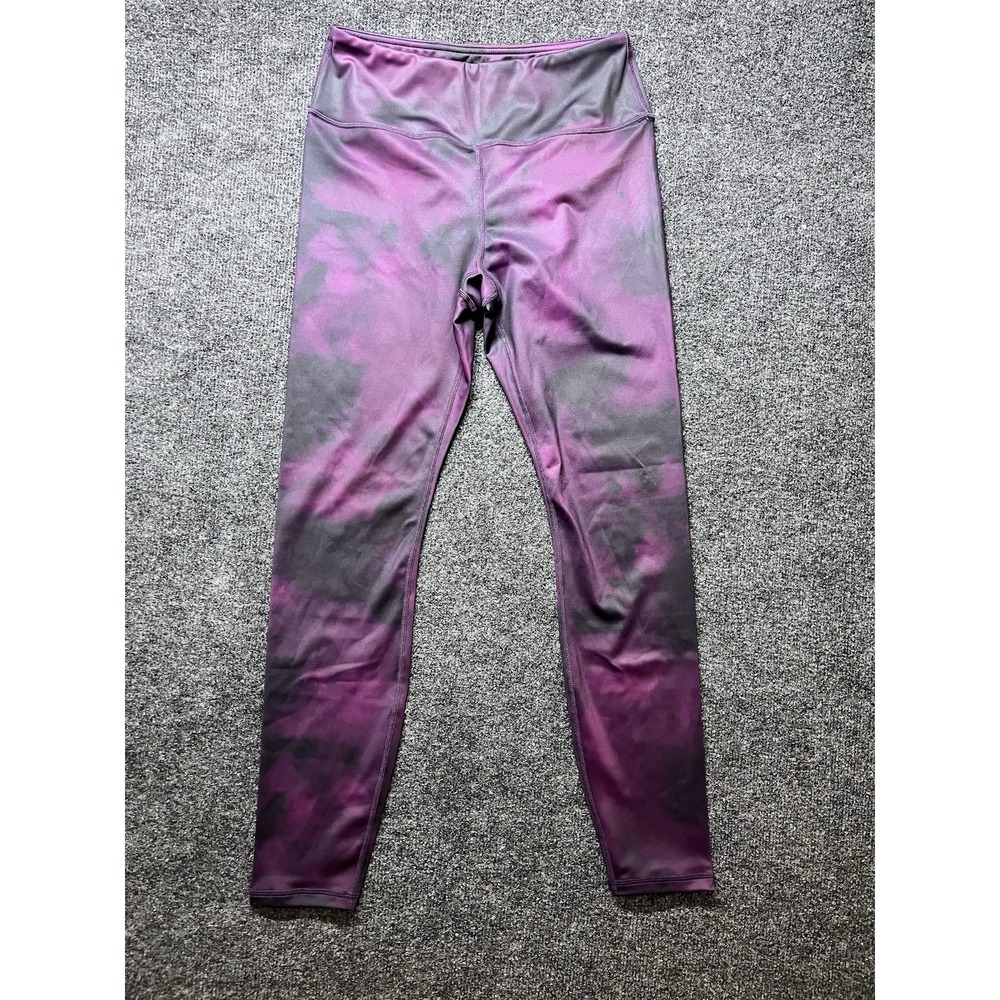 Lululemon 6 Align High Waist Full Length Leggings in Diamond Dye Cassis Black